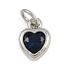 Brass with Cubic Zirconia Pendants KK-A269-67C-P-1
