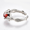 Alloy Cuff Finger Rings RJEW-T006-67-3