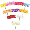 120Pcs 10 Colors Paper Artificial Rose Flower DIY-SP0005-83-1