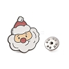 Christmas Theme Zinc Alloy Enamel Pin Brooch for Backpack Clothes JEWB-R003-02EB-09-3