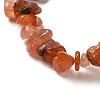 Natural South Red Agate Chips Bead Strands G-M205-40-2