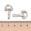 Non-Tarnish 304 Stainless Steel Hook Clasps STAS-C109-24P-3