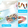 16Pcs 8 Colors Resin and Walnut Pendants FIND-TA0006-36B-5