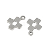 Non-Tarnish 201 Stainless Steel Charms STAS-C108-28P-2