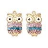 Alloy Enamel Pendants PALLOY-A037-02P-1