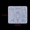 DIY Food Grade Silhouette Silicone Pendant Molds PW-WG71054-03-2