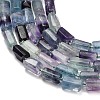 Natural Fluorite Beads Strands G-D109-A01-3