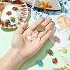 12Pcs 12 Colors Handmade Lampwork Beads LAMP-CJ0002-46-4