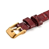 Leather Textured Bracelet Straps Slide Wristbands for Slide Charms AJEW-K232-01G-01-5