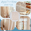 2Pcs Polyester Lace Fabric DIY-MA0007-14B-5