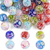 10Pcs Round Lampwork Beads LAMP-YW0001-60A-2