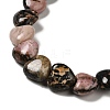 Natural Rhodonite Beads Strands G-B022-15B-3