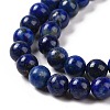 Natural Lapis Lazuli Bead Strands G-G953-03-6mm-4