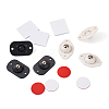 2 Sets 2 Colors Plastic & 304 Stainless Steel Universal Wheels 360° Rotation Pulley Ball AJEW-SW0001-04-2