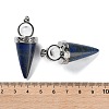 Dyed Natural Lapis Lazuli Pendants G-F777-06P-02-3