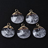 Natural Quartz Crystal Pendants G-Q998-030-1