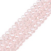 Electroplate Glass Beads Strands EGLA-A034-T4mm-A03-1