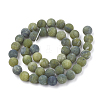 Natural Xinyi Jade/Chinese Southern Jade Beads Strands G-T106-071-3