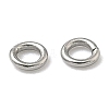 Tarnish Resistant 304 Stainless Steel Open Jump Rings STAS-Q186-02-3x0.6mm-3