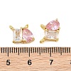Brass Pave Cubic Zirconia Charms CU-CBA6A75-03G-05-3