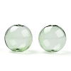 Transparent Blow High Borosilicate Glass Globe Beads LS-X-GLAA-T003-09D-2