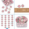 Alloy Enamel Links Connectors ENAM-TA0002-15A-12