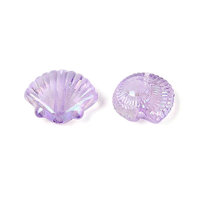 Ocean Theme Transparent Acrylic Beads TACR-T028-69B-1