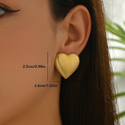 Stainless Steel Stud Earrings TO6247-3-1
