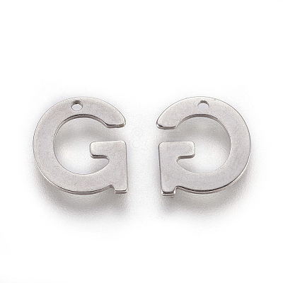 Tarnish Resistant 304 Stainless Steel Charms LS-STAS-F175-02P-G-1