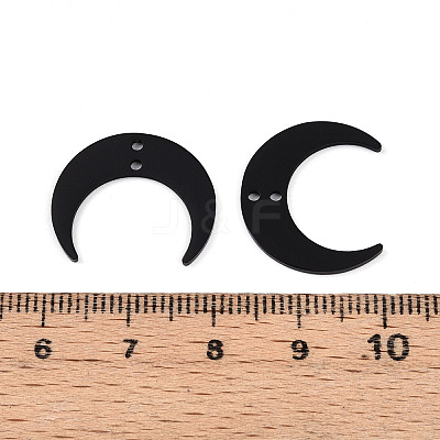 Ion Plating(IP) 201 Stainless Steel 2-Loop Link Pendants STAS-N090-LA039-01-1
