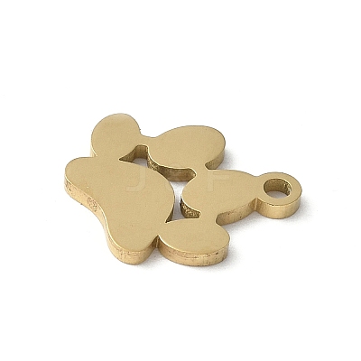 304 Stainless Steel Pendants LS-STAS-E501-01G-01-1