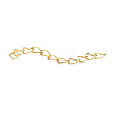 Iron Ends with Twist Chains CH-R001-G-5cm-1