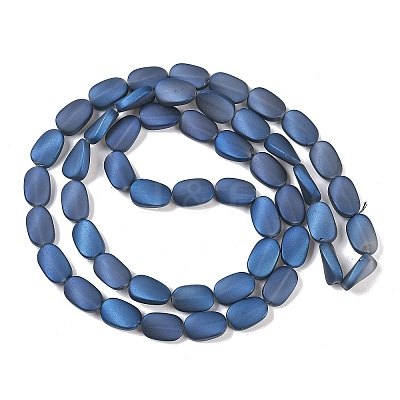 Electroplate Glass Beads Strands EGLA-C009-01B-FR02-1