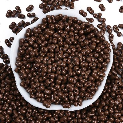 Baking Paint Glass Seed Beads X1-SEED-K010-A24-1