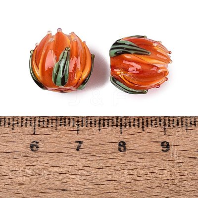 Handmade Lampwork Beads LAMP-Q039-18A-1