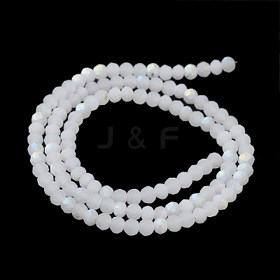 Imitation Jade Glass Beads Strands EGLA-A034-J4mm-MB05-1