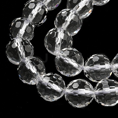 Natural Quartz Crystal Beads Strands G-C079-B06-02-1
