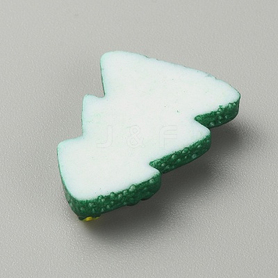 Christmas Theme Opaque Resin Cabochons RESI-WH0029-33B-1