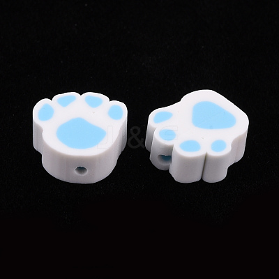 Handmade Polymer Clay Beads X-CLAY-N011-008C-1