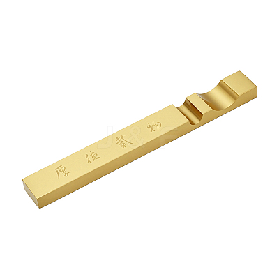 Rectangle Brass Paper Weight AJEW-WH0314-797B-1