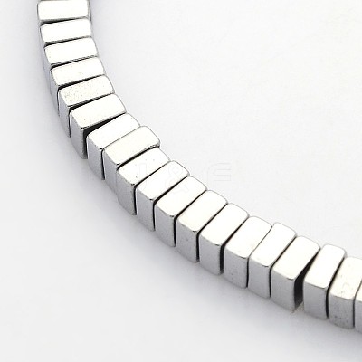 Electroplate Non-magnetic Synthetic Hematite Beads Strands G-J224D-08-1