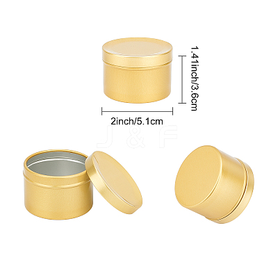 Aluminium Jar CON-WH0076-76G-1