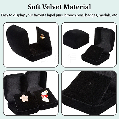 Velvet Jewelry Gift Storage Boxes CON-CY0001-01A-01-1