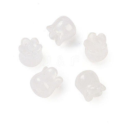 Natural White Jade Beads G-Z065-08-1