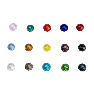 Opaque Solid Color Glass Beads EGLA-X0006-02A-4mm-1
