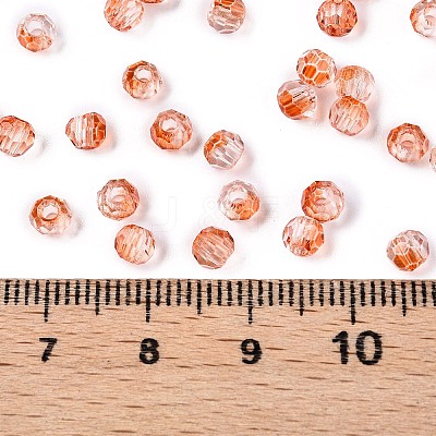 Baking Paint Electroplate Transparent Glass Seed Beads SEED-N006-07B-1