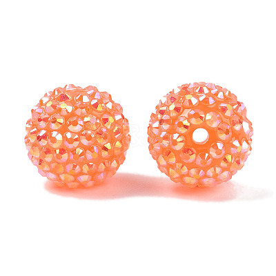 AB-Color Resin Rhinestone Beads RESI-S315-18x20-08-1