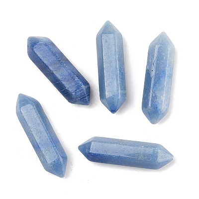 5Pcs Natural Blue Aventurine Healing Stones G-FS0005-83K-1