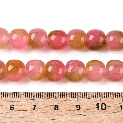 Dyed Natural White Jade Beads Strands G-T138-D10-1