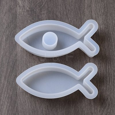 Fish Candle Holder Silhouette Silicone Molds LS-SIL-B050-01A-1